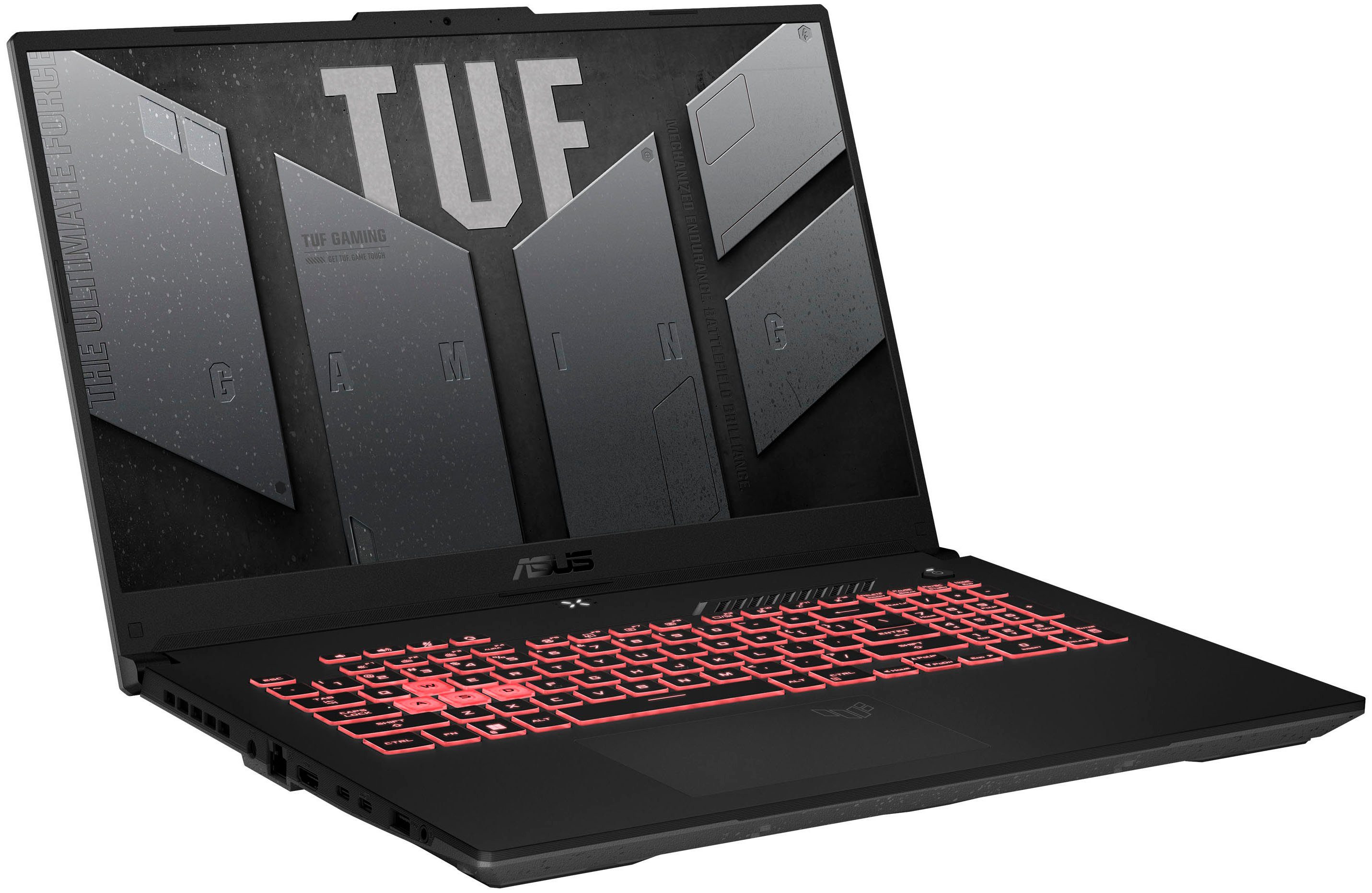 Asus TUF Gaming A17 FA707RM-HX005W Gaming-Notebook (43,9 cm/17,3 Zoll, AMD Ryzen 7 6800H, GeForce RTX 3060, 512 GB SSD, Windows 11)