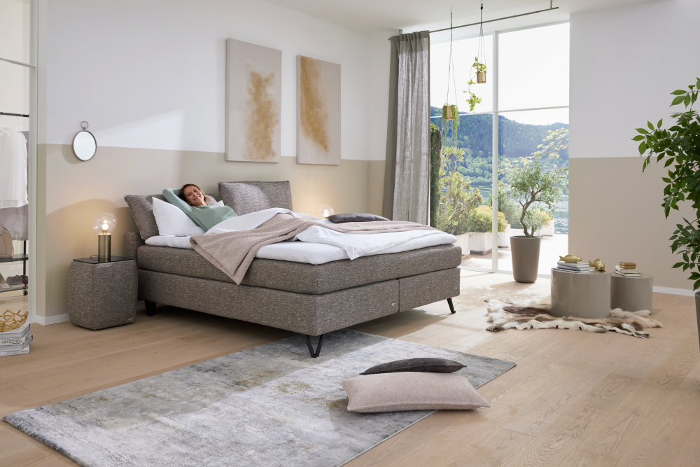 Boxspringbett Cushido starr