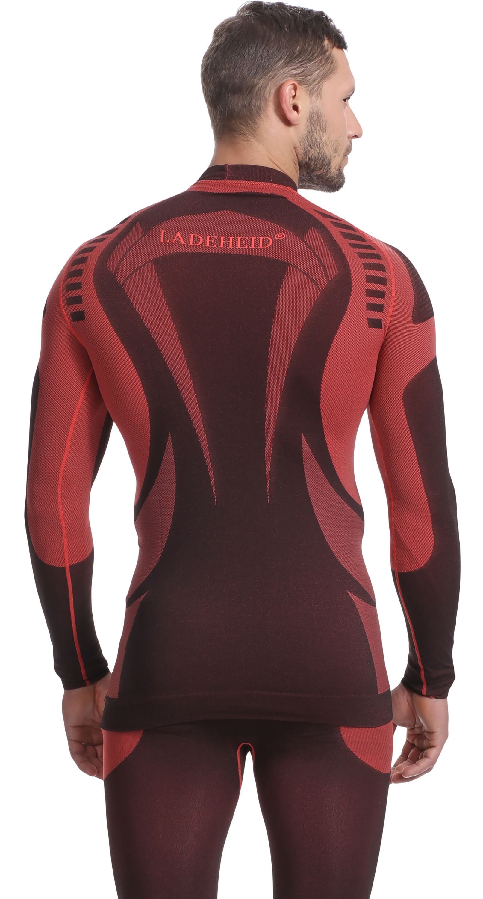 Ladeheid Funktionsunterhemd Herren Funktionsunterwäsche langarm Shirt Thermoaktiv