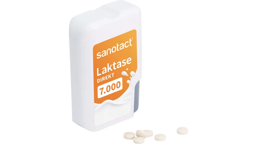sanotact Laktase 7.000 FCC Direkt Mini Tabletten