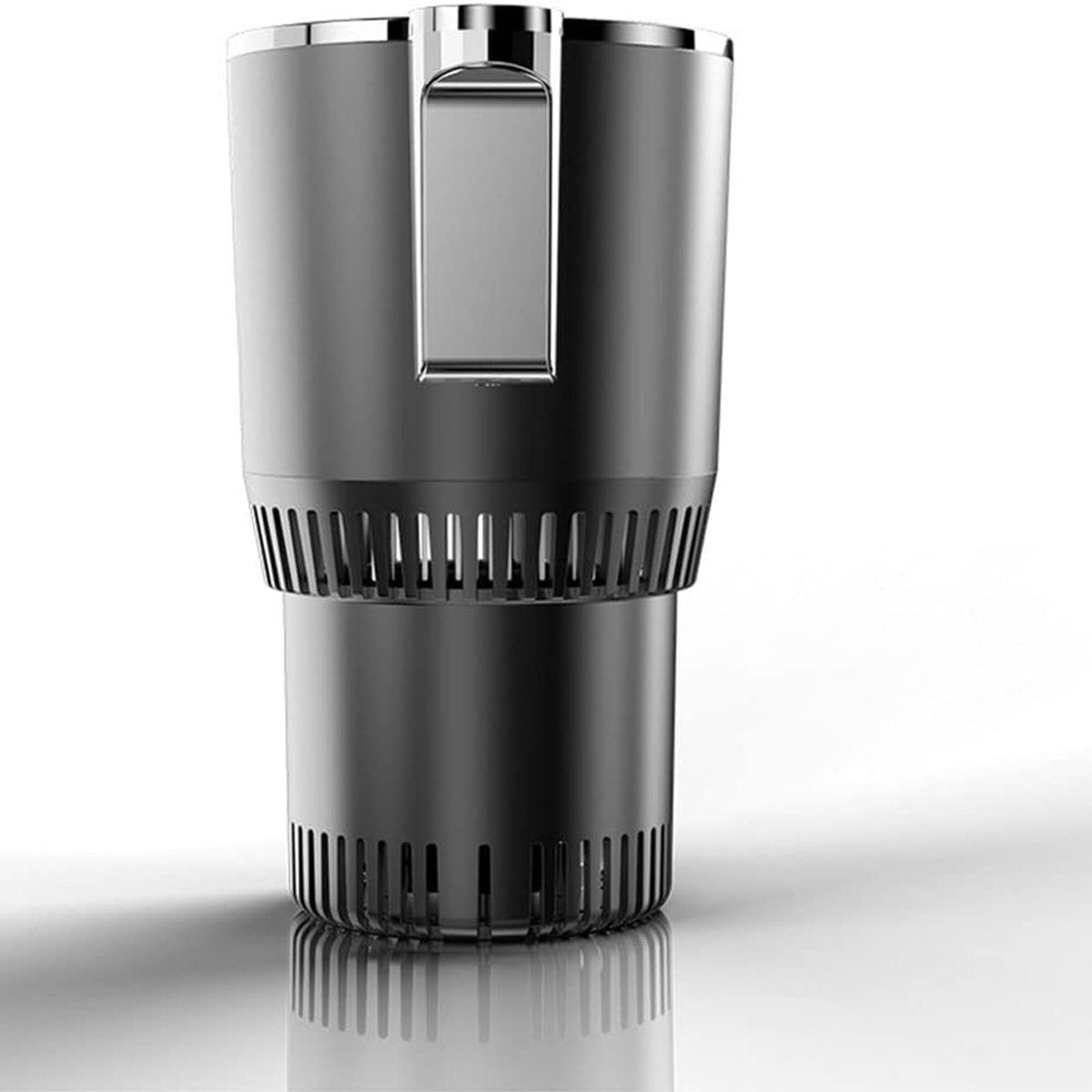 götäzer Tassenwärmer 2-in-1-Smart-Auto-Tassenwärmer, Smarter Auto-Getränkehalter mit LED-Temperaturanzeige