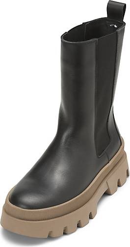 Marc O'Polo Hoher Chelsea-Boot aus glattem Kalbleder