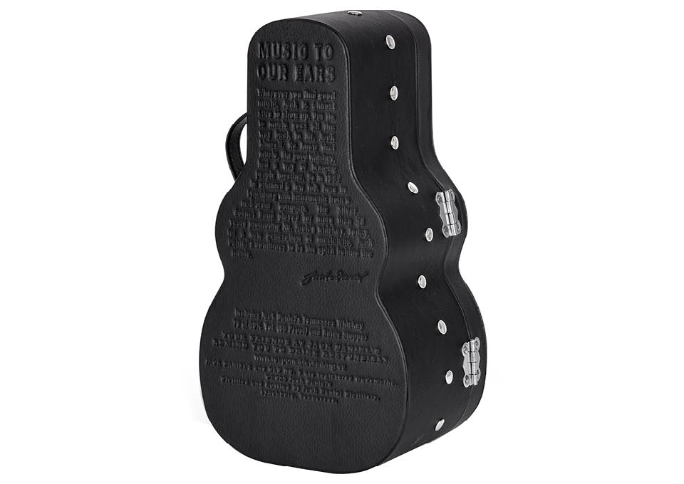 Old No. 7 Tennessee Whiskey Guitar Case Jack Daniel's 0,7 ℓ, Étui à...