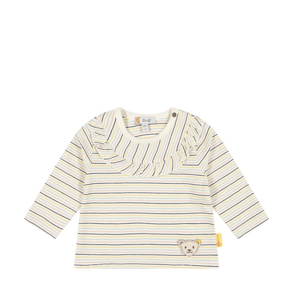 T-Shirt langarm, beige für Mädchen