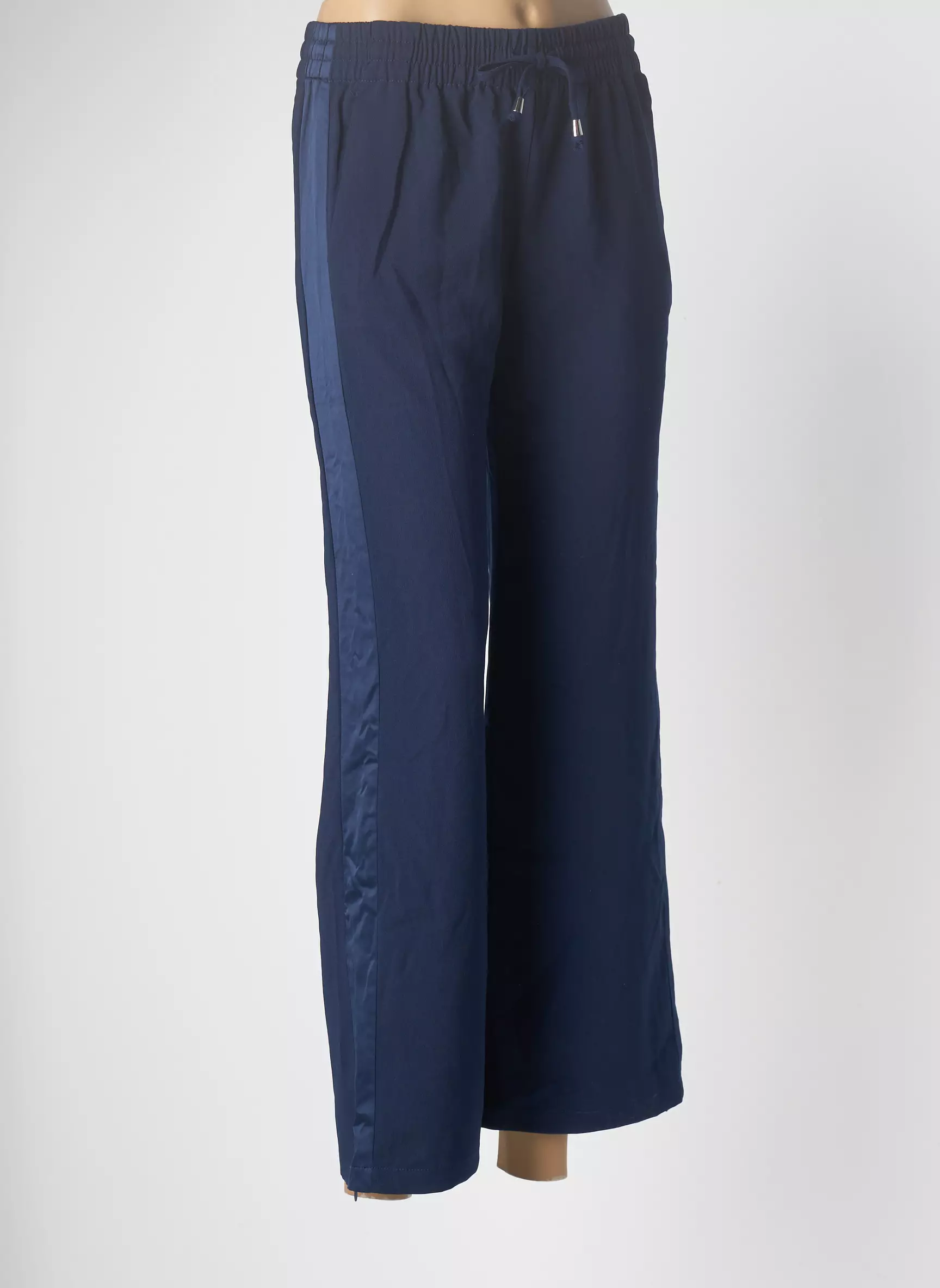 Fransa Pantalons Larges Femme couleur bleu