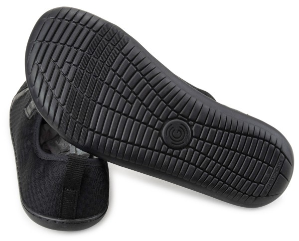 Groundies ~ Flex LowCut Sneaker GO+ ~ Black