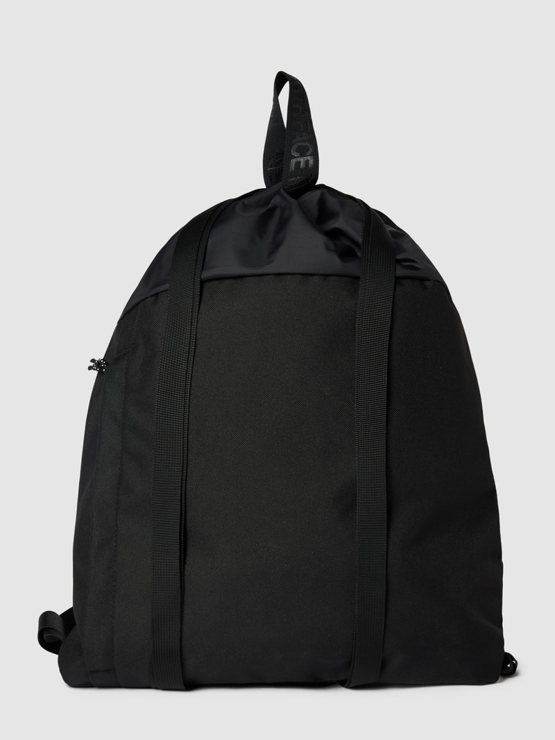 Rucksack mit Drawstring-Verschluss Modell 'BOZER' in schwarz