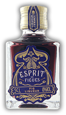 Esprit de Figues 0,05 Liter Esprit de Figues 0,05 Liter Französischer Feigenlikör. 0,05	 Liter - Vol 18%