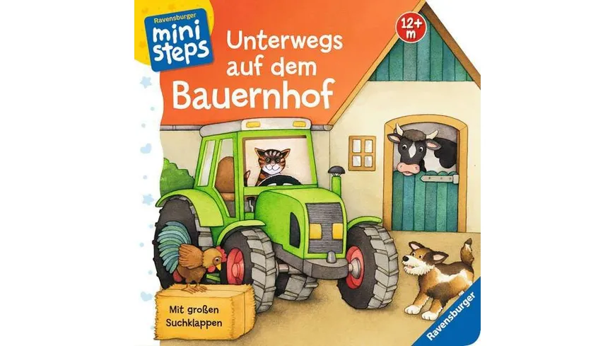 Ravensburger - ministeps - Unterwegs auf dem Bauernhof