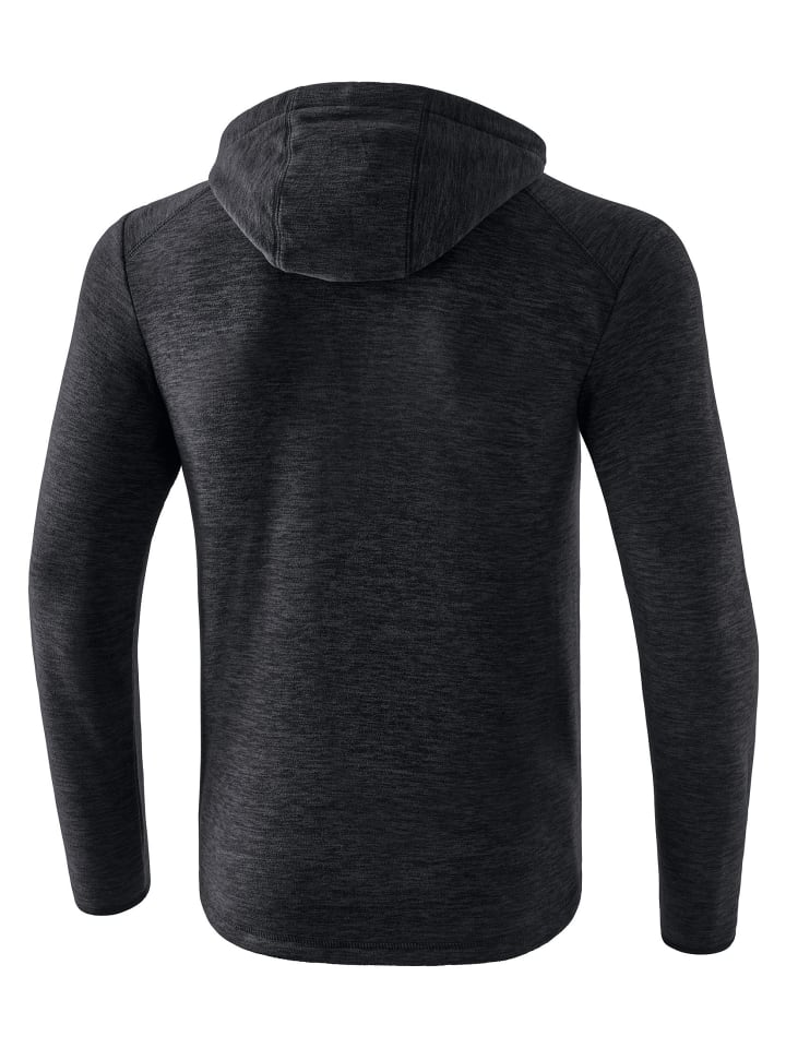erima Fleecejacke in schwarz melange günstig kaufen