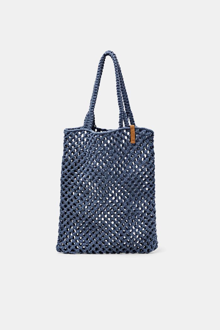 Tote Bag aus gehäkelter Baumwolle