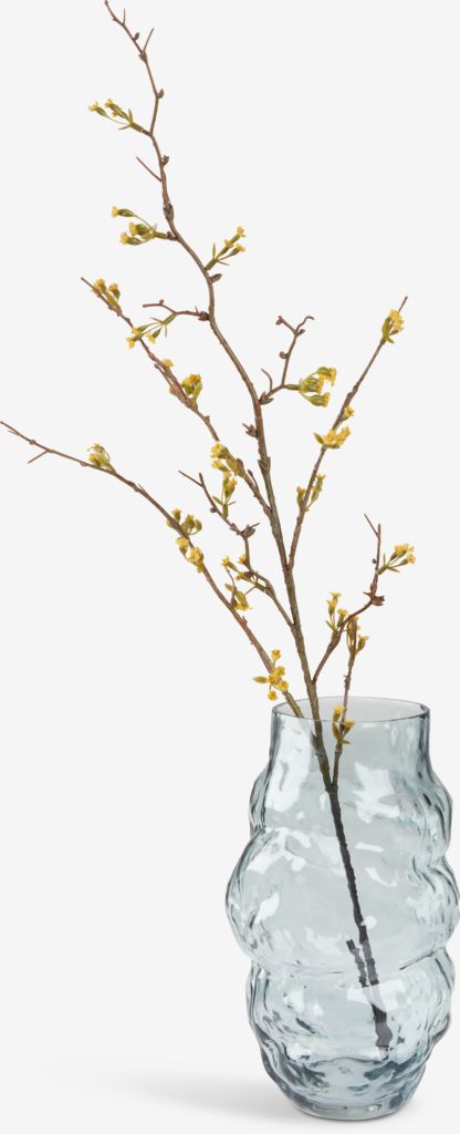 INGVALD Kunstblume INGVALD H90cm gelb