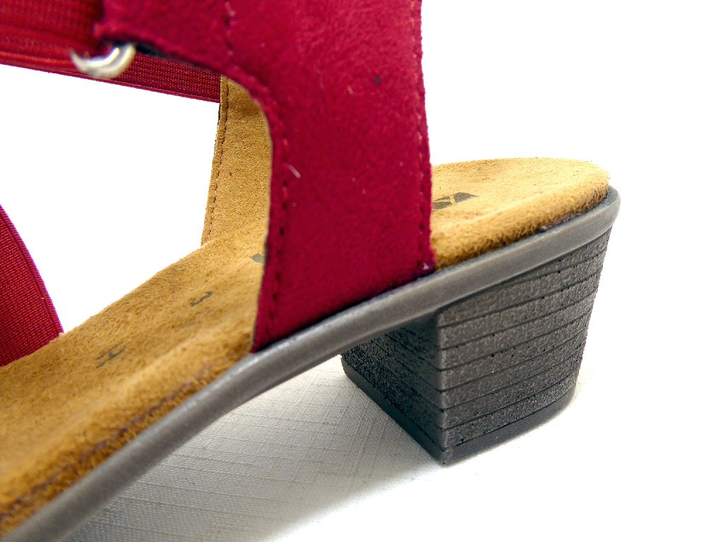 JENNY Komfort Sandalen rot