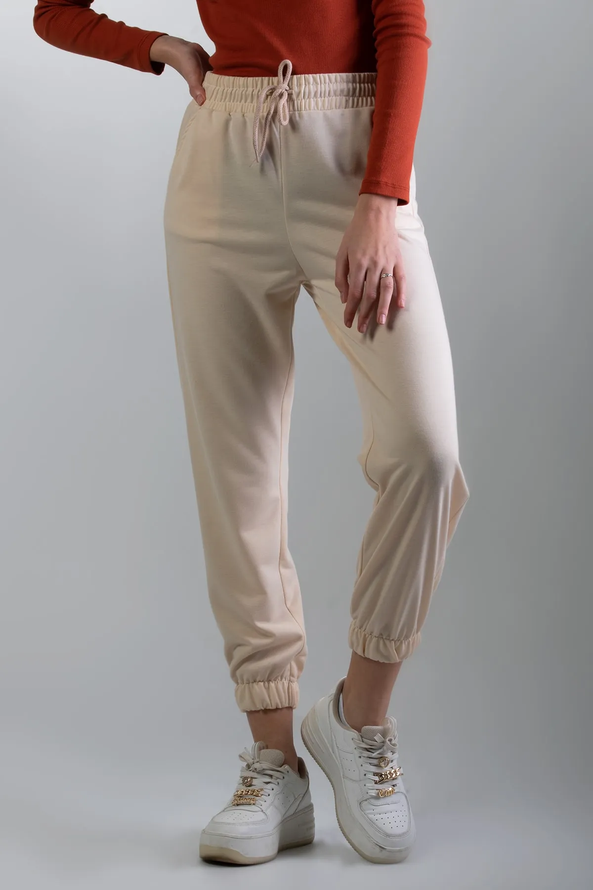 Pattaya  Basic-Strick-Jogginghose für Damen P21w110-66355