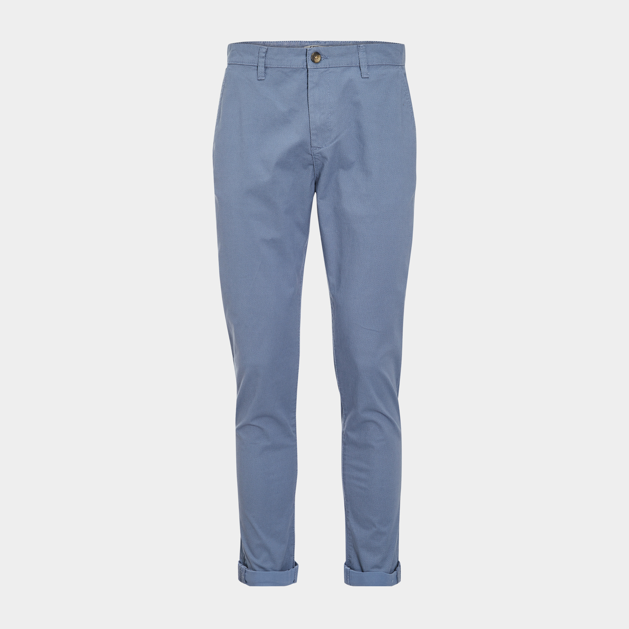 Pantalon chino slim bleu homme | La Halle