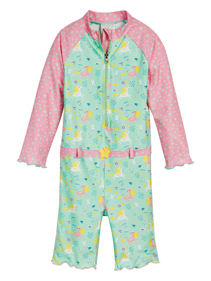 Playshoes Badeanzug in Mint/ Rosa günstig kaufen