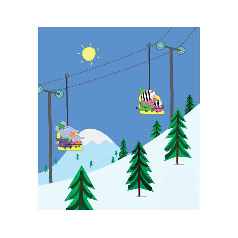 Livre Peppa fait du ski - Hachette Jeunesse