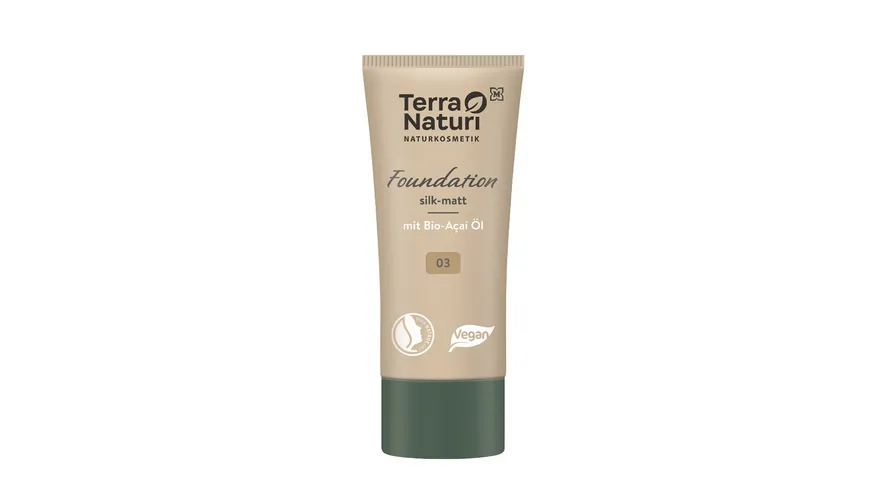 Terra Naturi Silk Matt Foundation 30 ml SOFT NOISETTE