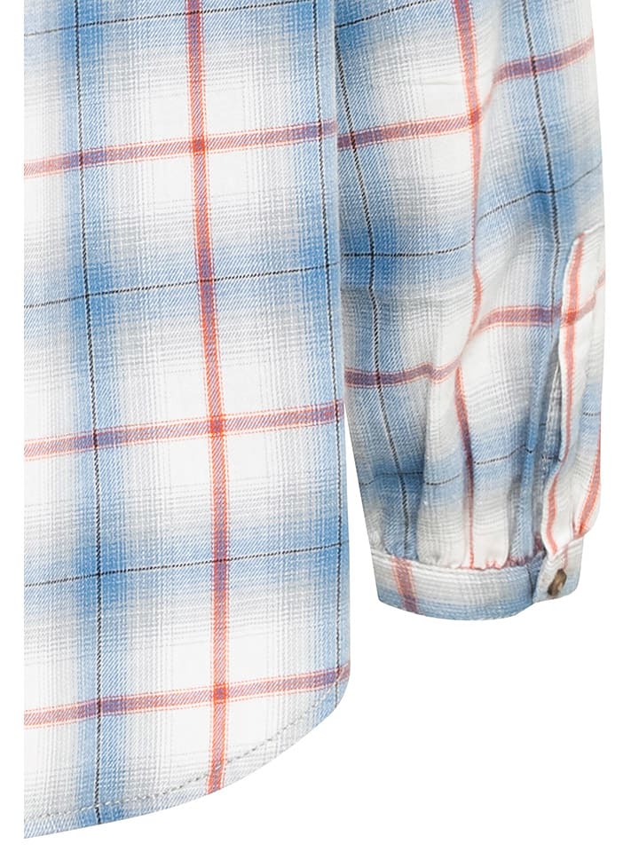 Camel Active Bluse in Hellblau/ Weiß günstig kaufen