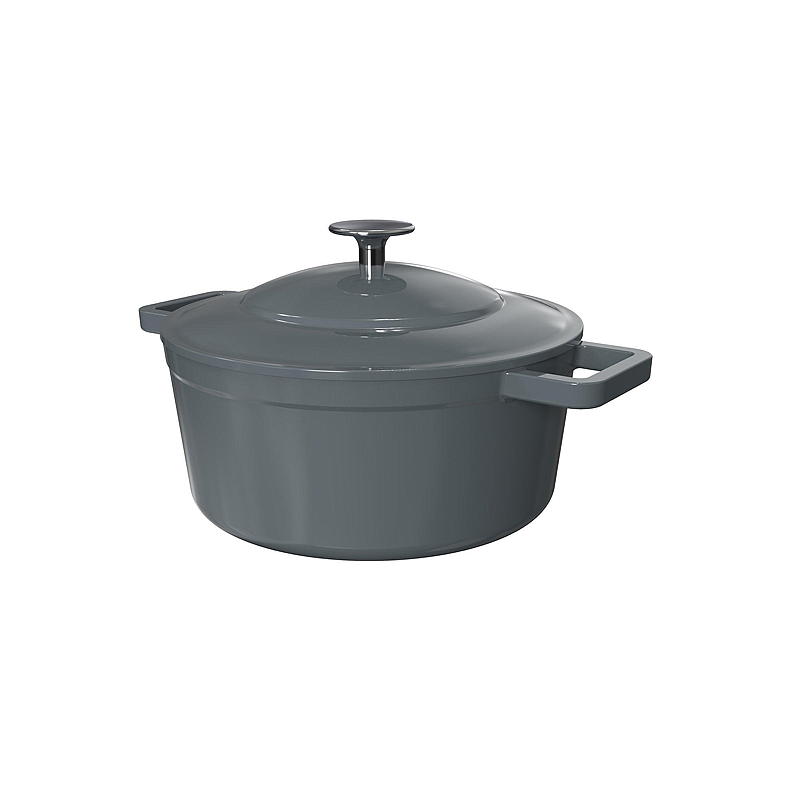 Cuisine Chef Støpejernsgryte ø 24 cm Ikon grå Cuisine Chef