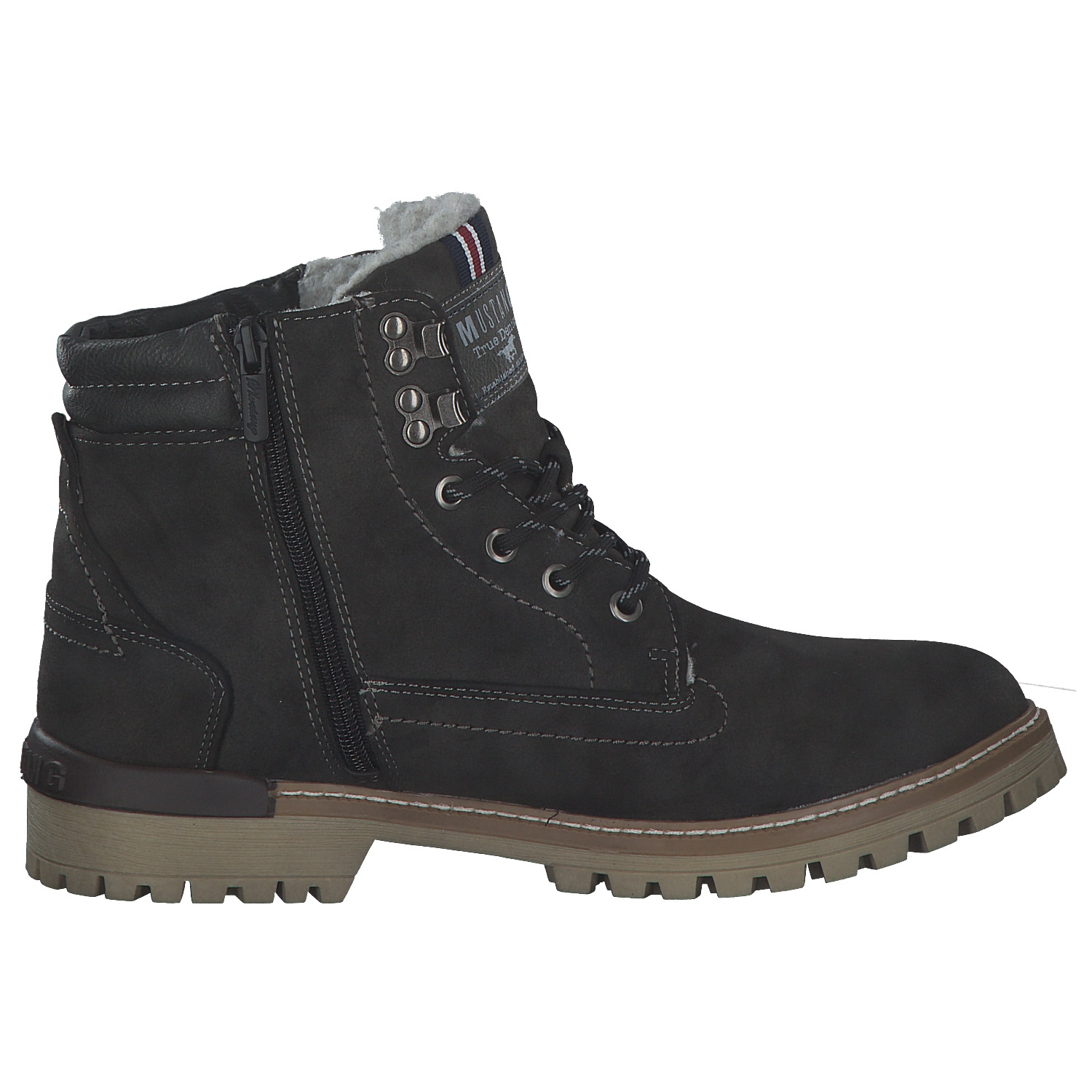 Mustang 4142602, Winterstiefeletten, Herren, Grau