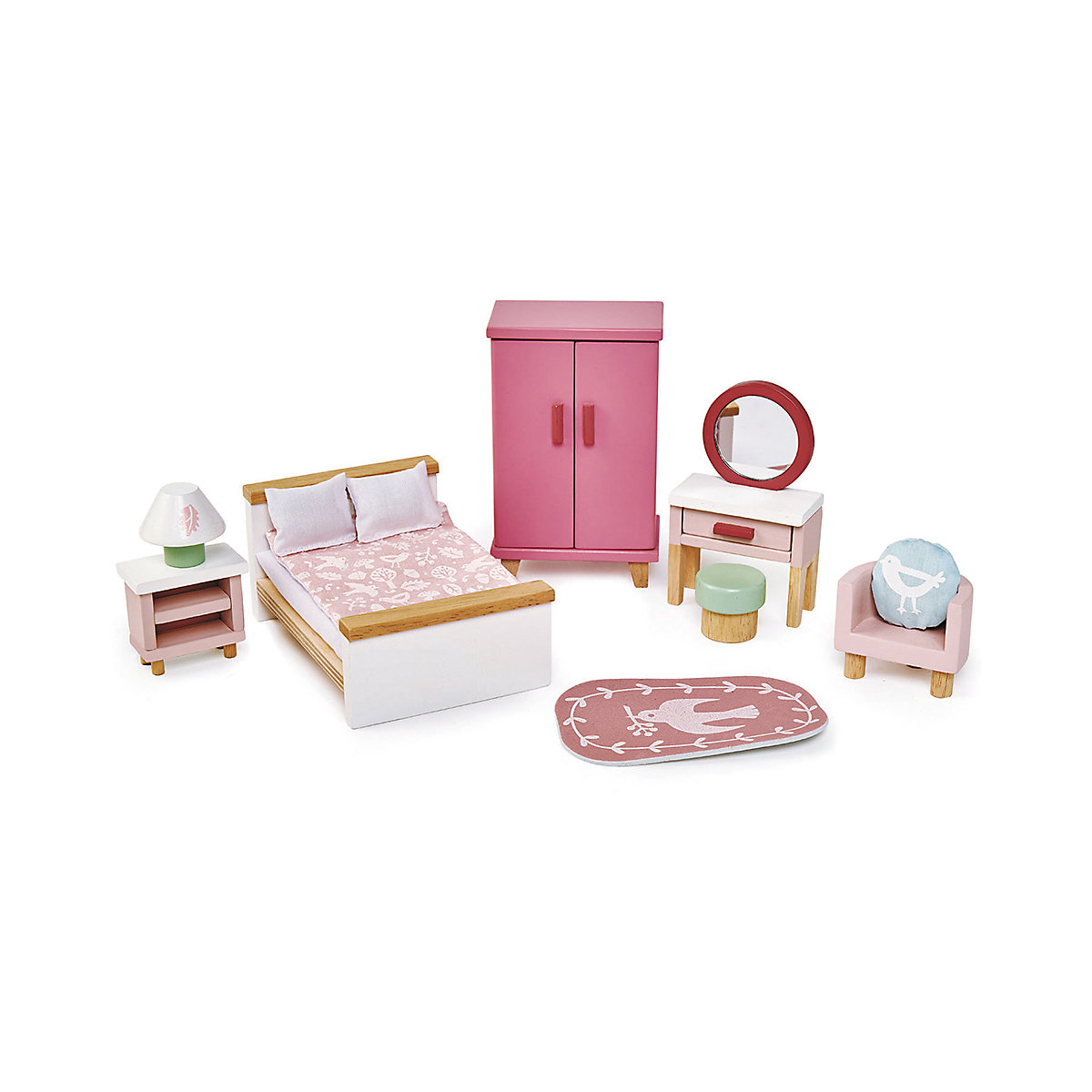 Schlafzimmer für Puppenhaus