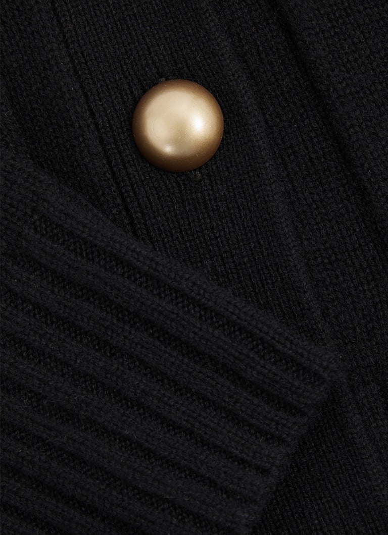 Cardigan Reiss Cat din amestec de cașmir tricotat fin
