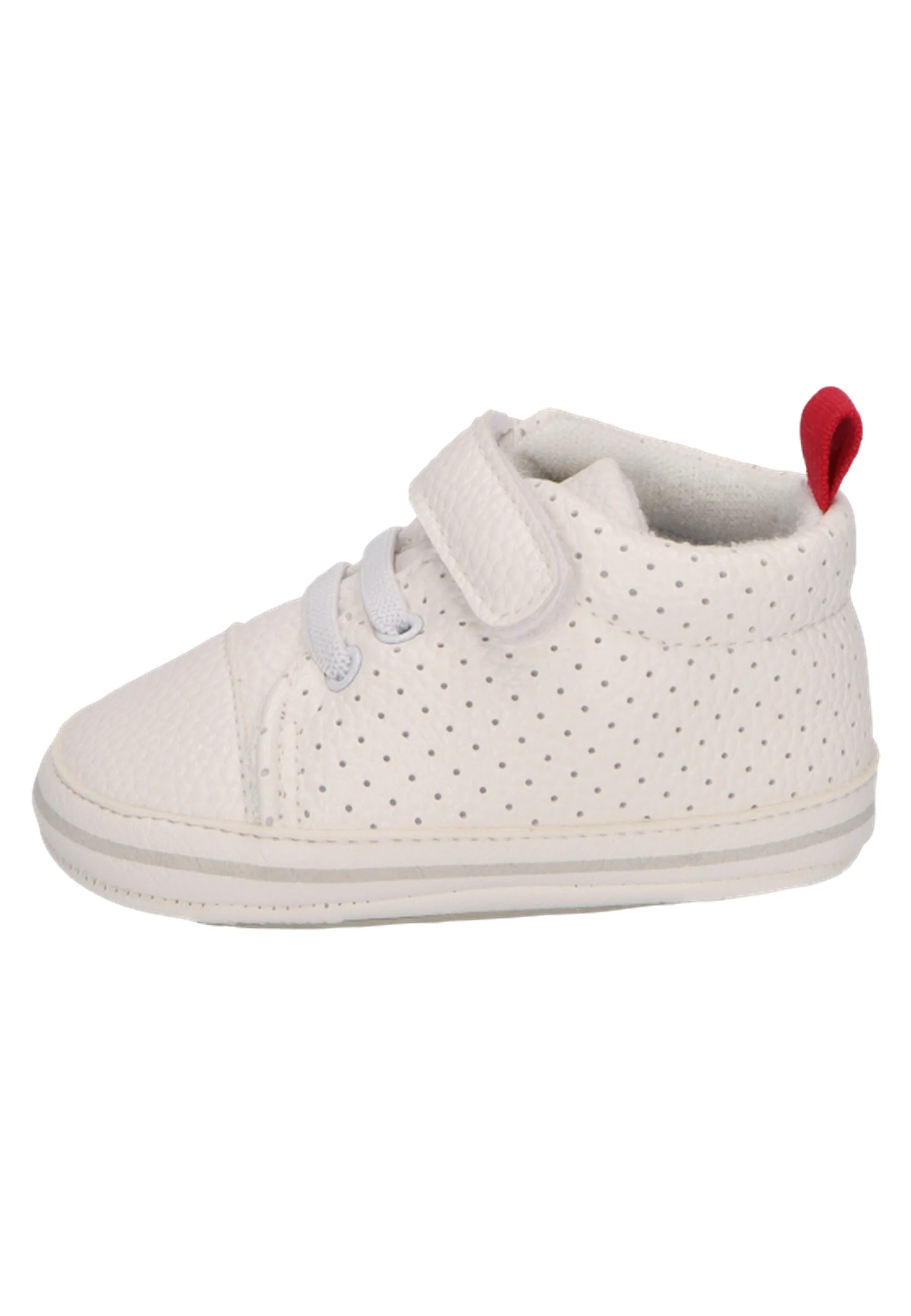 Babyschuh Uni mit elastischen Schnürsenkeln