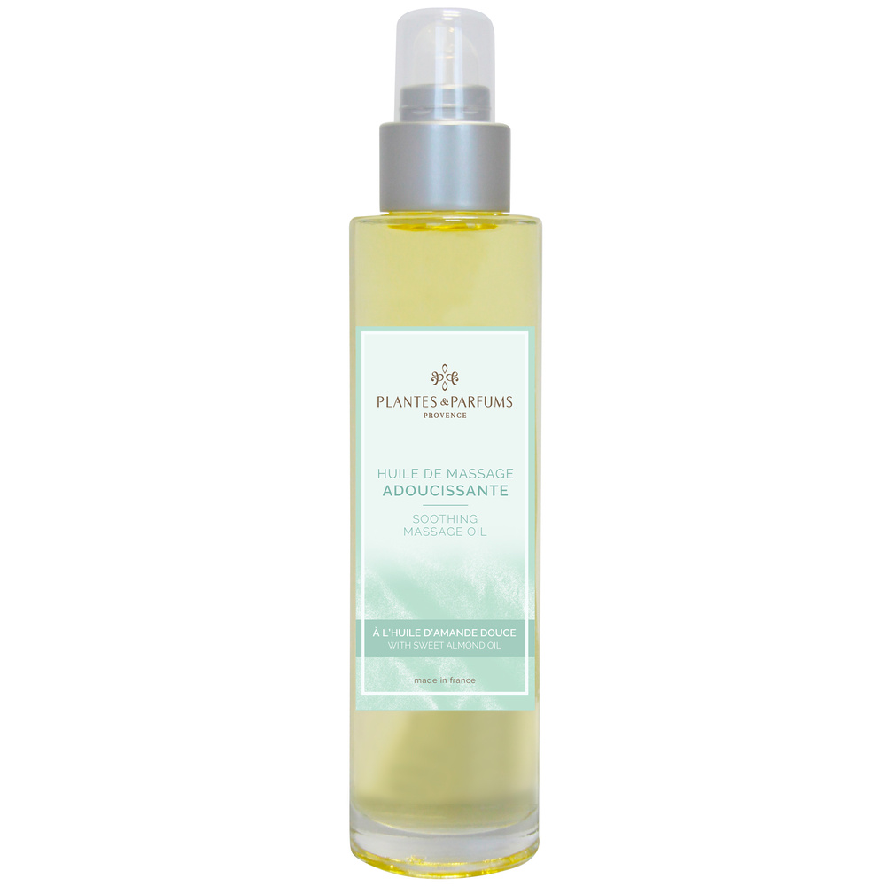 Plantes et Parfums Adoucissante à l'Huile d'Amande Douce Huile de Massage