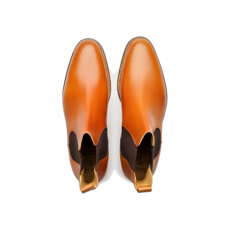 Heinrich Dinkelacker - Chelsea Boots LUZERN PLAIN TC Toscana calf - braun