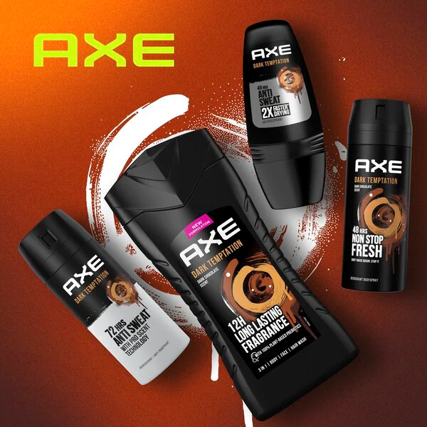 Gel de Banho Axe Dark Temptation 3 em 1 250ml