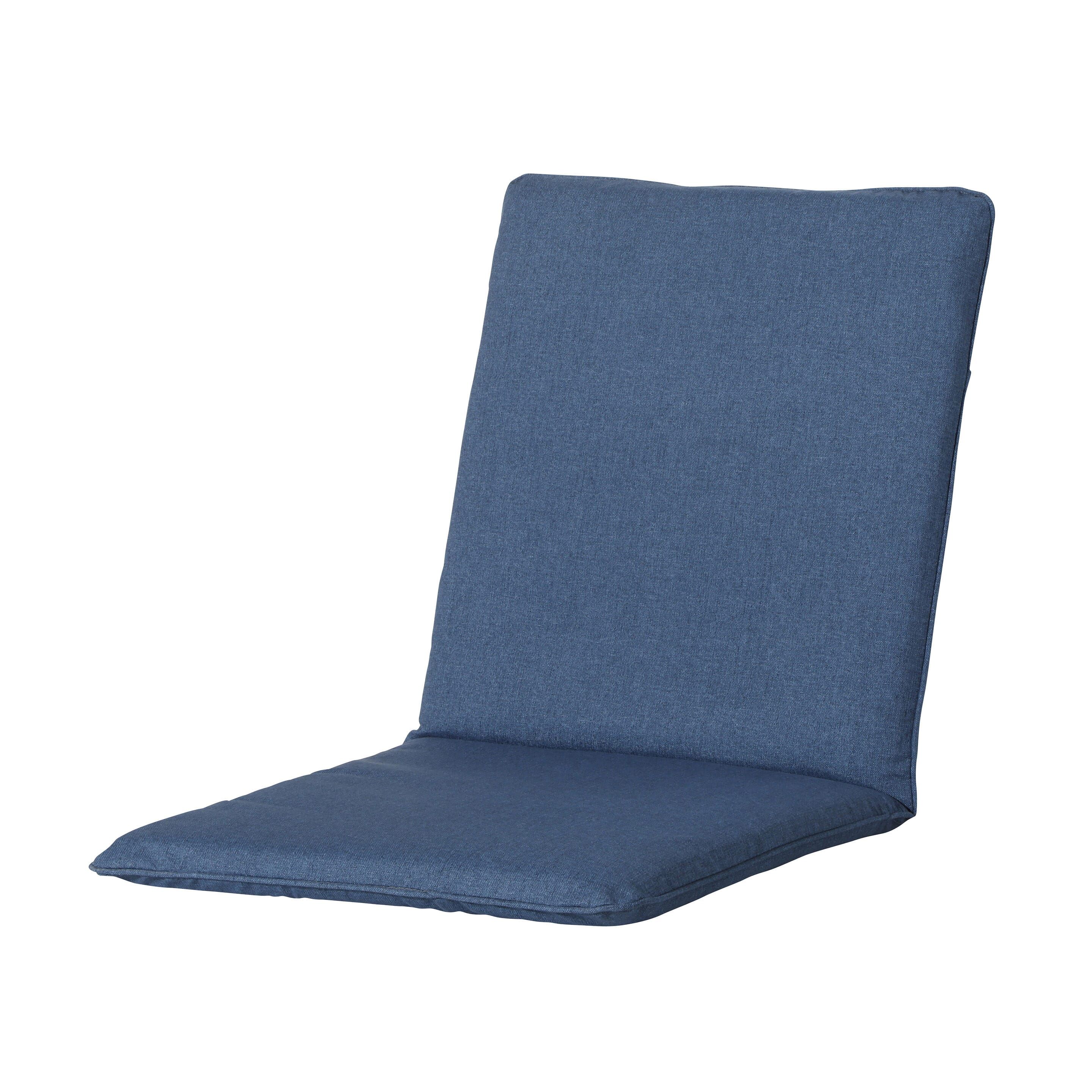 Madison Outdoor Oxford Blau 97 x 49 Kissen mit hoher Rückenlehne
