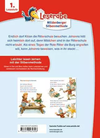 Leserabe mit Mildenberger Silbenmethode: Radau in der Ritterschule