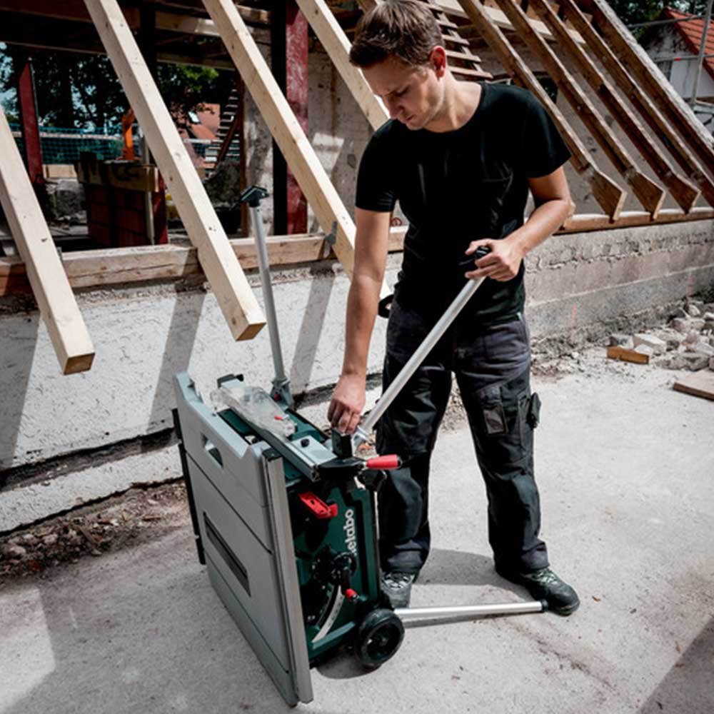 METABO18V Brushless 2 x 5.5Ah 254mm Saw Table Kit AU61302500