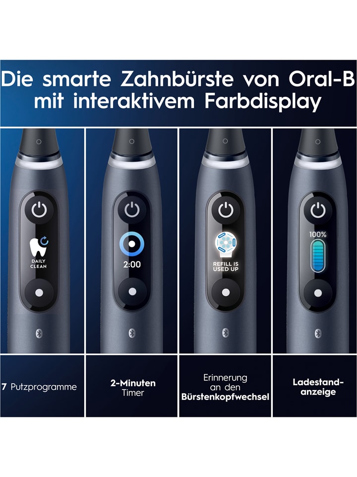 Oral-B 2tlg. Set: Elektr. Zahnbürsten 