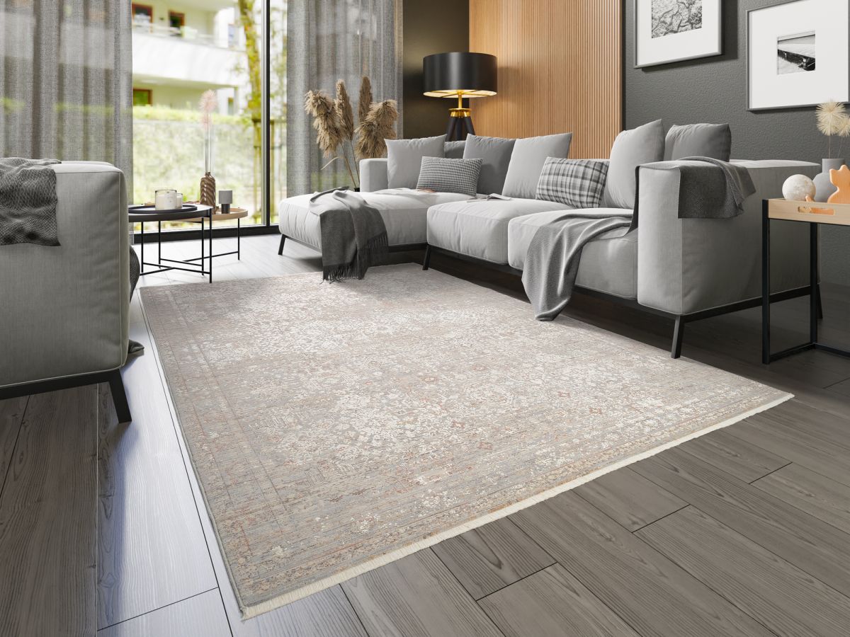 Webteppich Grammy Natur 140 x 190 cm