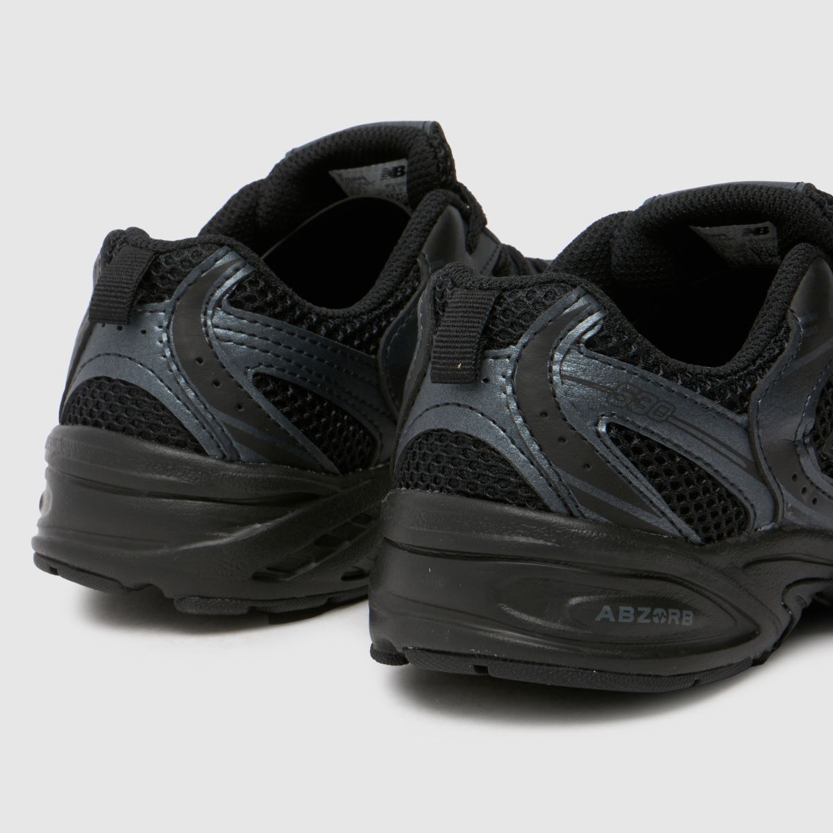 New Balance svarta 530 Junior-träningsskor