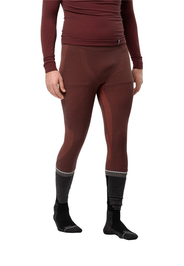 SEAMLESS WOOL PANTS M Funktionsunterwäsche mit Merino Herren