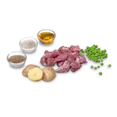 proCani BARF Wild Menü - mit Erbsen und Kartoffeln getreidefrei