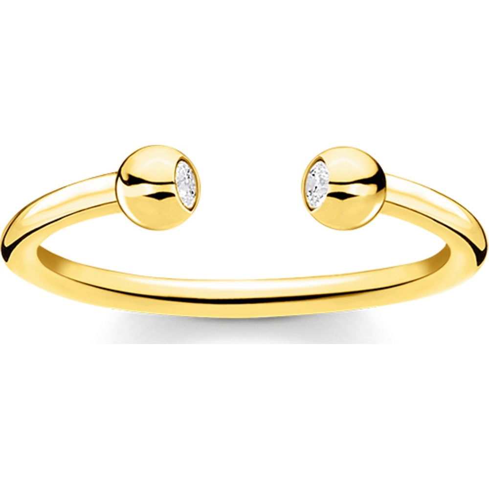 Thomas Sabo Bague pour femme 925 Argent or Bague