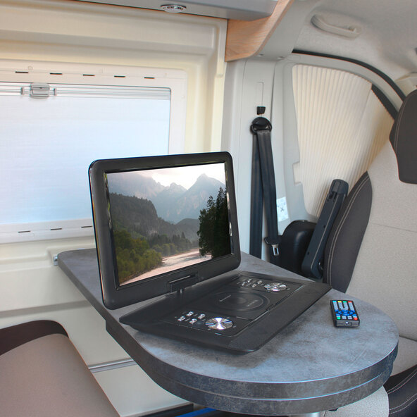 Tragbarer DVD-Player mit DVBT-2