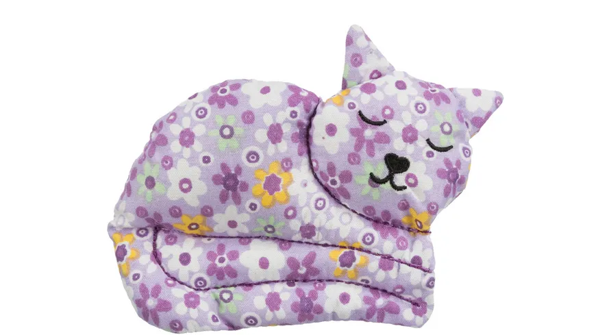 Trixie Katze mit Baldrian aus Stoff, 13 cm Katzenspielzeug