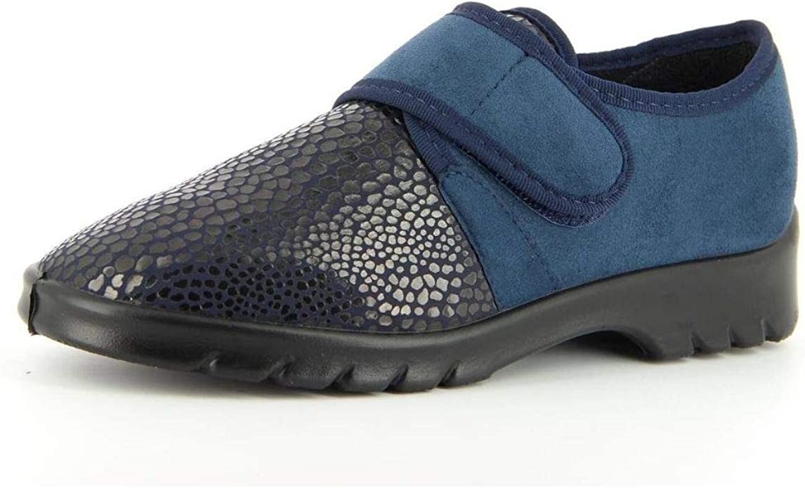 FLORETT Sportliche Slipper blau Strasbourg