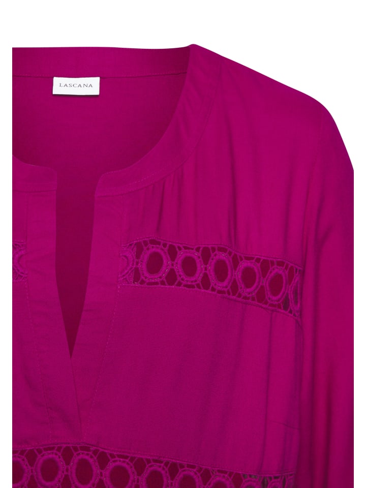 LASCANA Longbluse in pink günstig kaufen