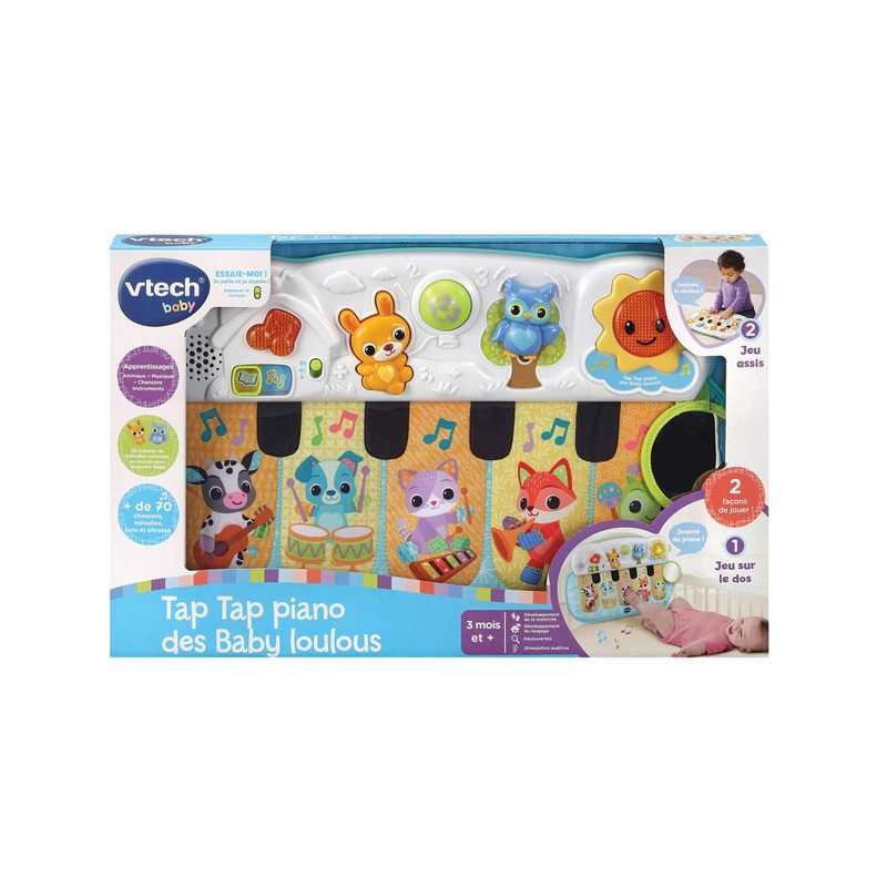 Tap Tap piano des Baby loulous Vtech