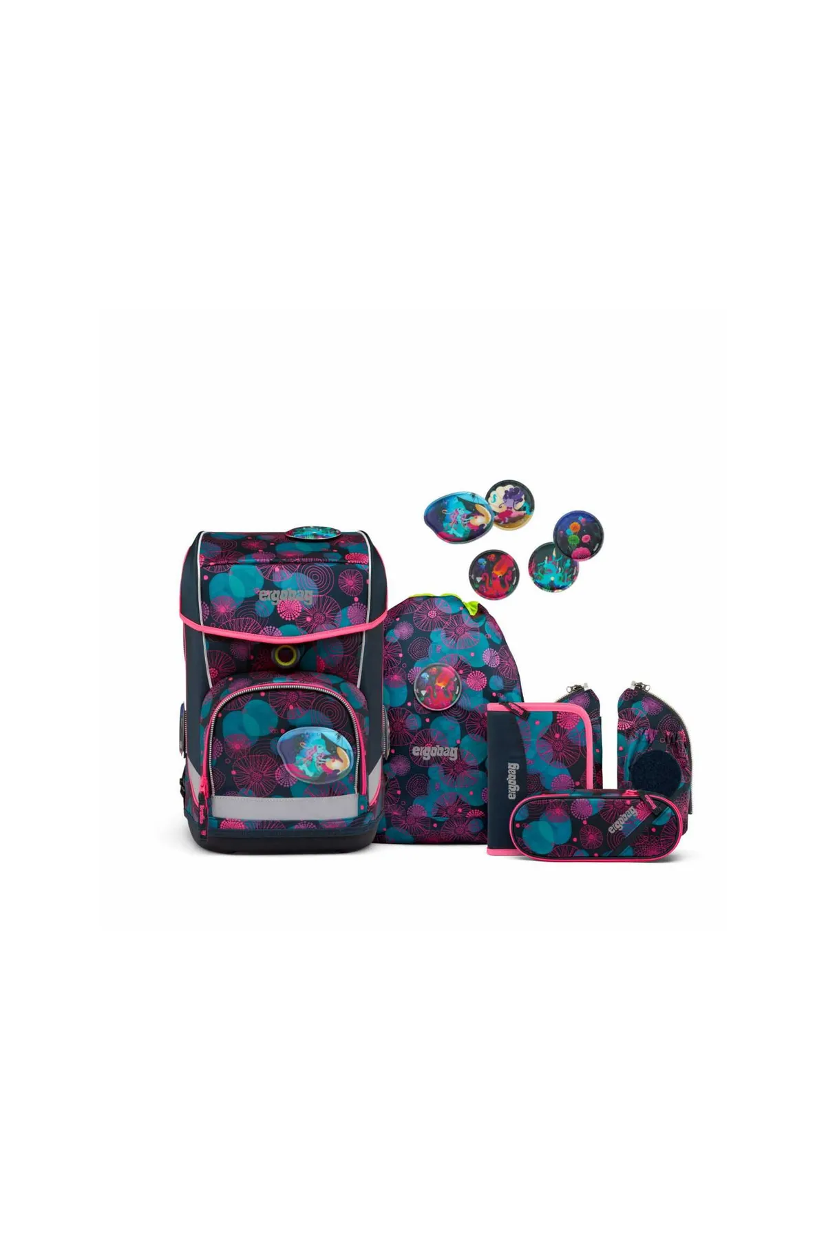Ergobag  Rucksack - Mehrfarbig - Unifarben
