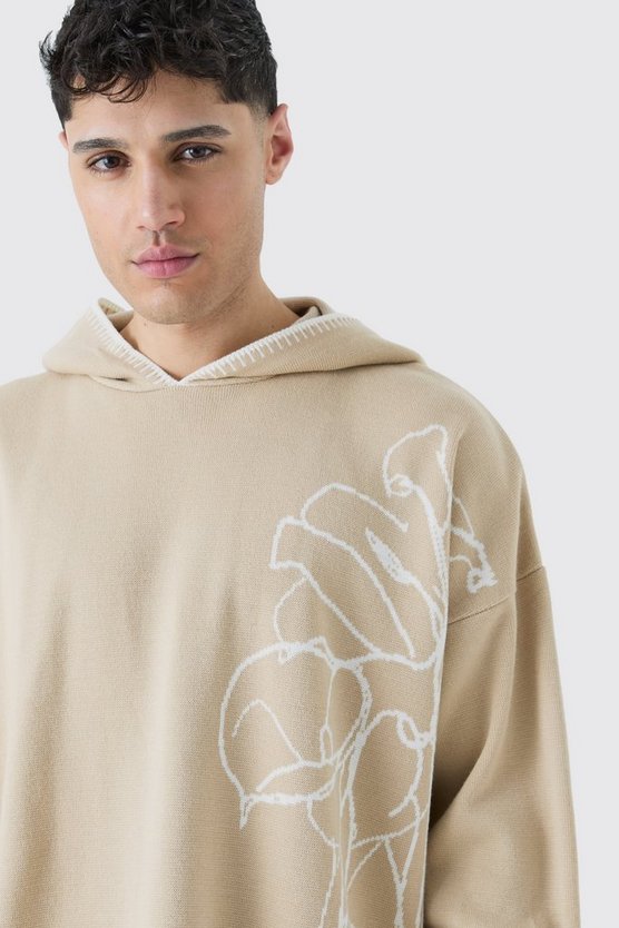 Oversize Hoodie mit Print