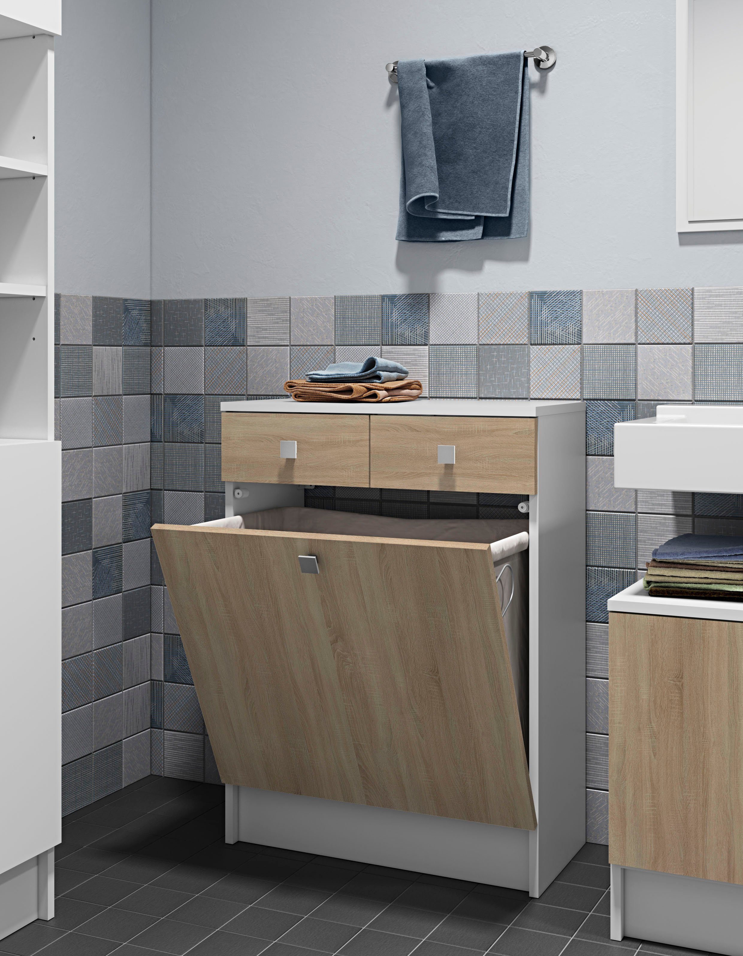 TemaHome Wäscheschrank Combi Wäscheschrank