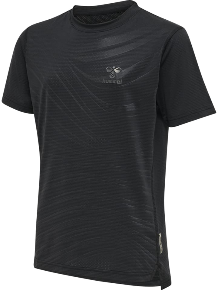 Hummel Hummel T-Shirt Hmlongrid Kinder in JET BLACK/FORGED IRON günstig kaufen