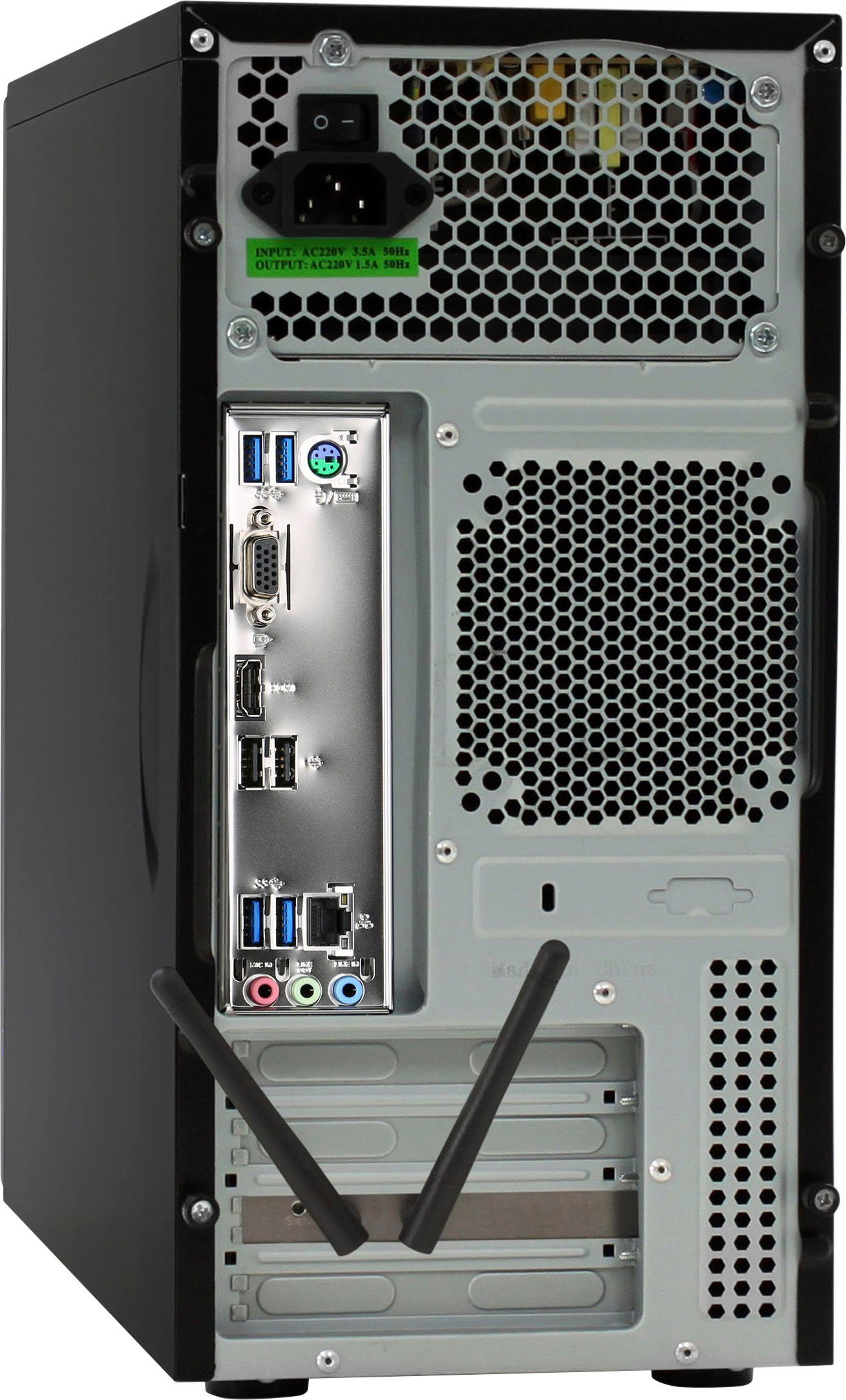 CSL Sprint V28880 PC (AMD Ryzen 5 Pro 4650G, Radeon Graphics, 8 GB RAM, 500 GB SSD, Luftkühlung)